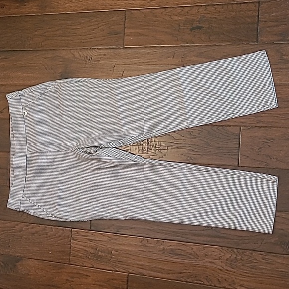 Rafaella women's plaid pullon Ankle pants size 14 - Picture 1 of 7